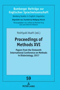 Proceedings of Methods XVI_cover
