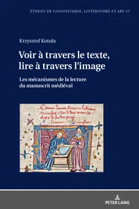 Voir à travers le texte, lire à travers limage_cover