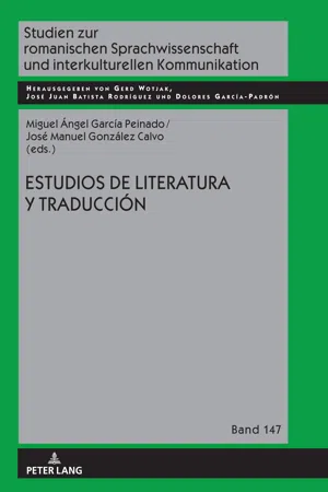 Estudios de literatura y traducción