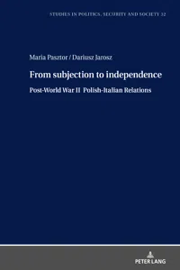 From Subjection to Independence_cover