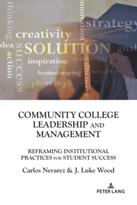 Community College Leadership and Management_cover