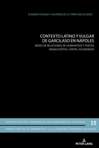 Contexto latino y vulgar de Garcilaso en Nápoles_cover