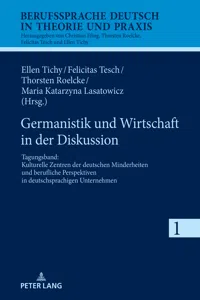 Germanistik und Wirtschaft in der Diskussion_cover