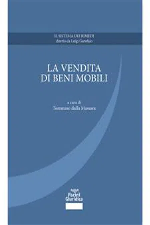 La vendita di beni mobili