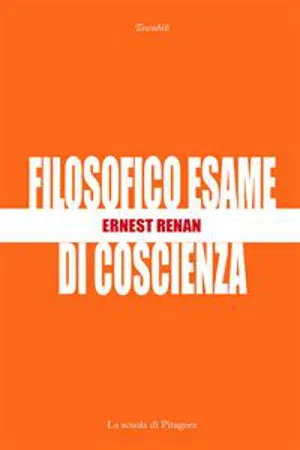 Filosofico esame di coscienza