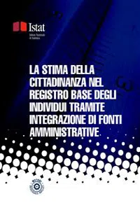 La stima della cittadinanza nel Registro base degli individui tramite integrazione di fonti amministrative_cover