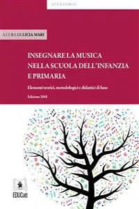 Insegnare musica nella scuola dell'infanzia primaria_cover