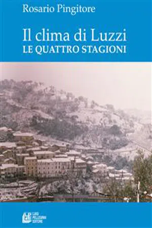 Il clima di luzzi. Le quattro stagioni