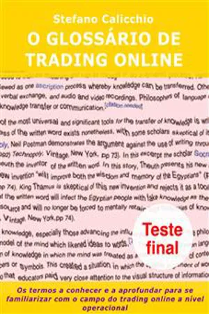 O glossário de trading online
