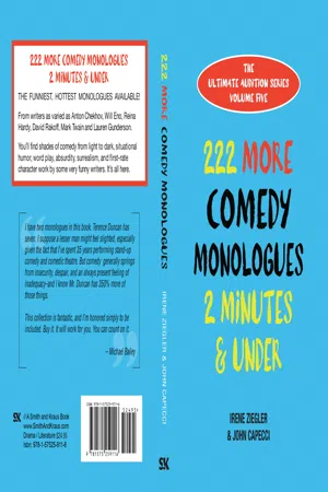 The Ultimate Audition Book, 222 Comedy Monologues, 2 Minutes & Under