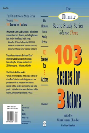 The Ultimate Scene Study Series: 103 Short Scenes for Three Actors