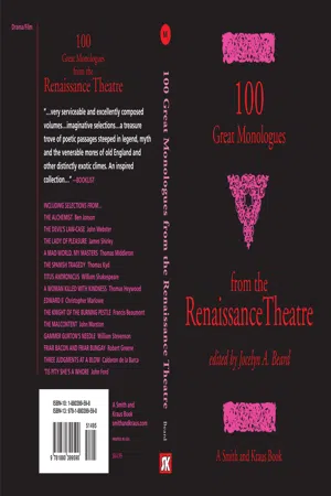 100 Great Monologues from the Renaissance Theater