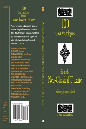 100 Great Monologues from the Neo-Classical Theater