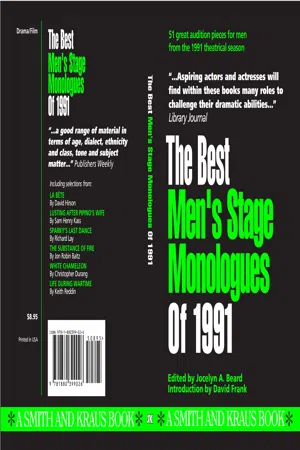 The Best Men's Stage Monologues 1991