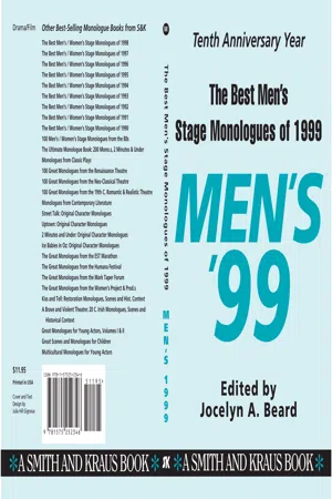 The Best Men's Stage Monologues 1999