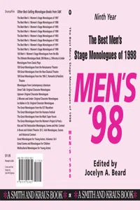 The Best Men's Stage Monologues 1998_cover