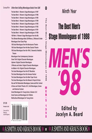 The Best Men's Stage Monologues 1998