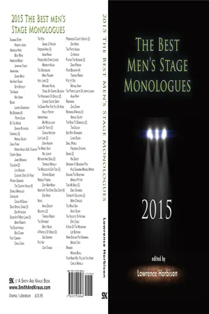 The Best Men's Stage Monologues 2015