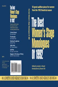 The Best Women's Stage Monologues 1992_cover