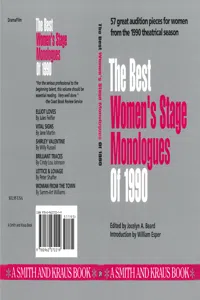 The Best Women's Stage Monologues 1990_cover