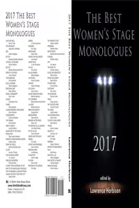 The Best Women's Stage Monologues 2017_cover