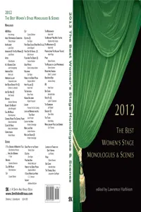 The Best Women's Stage Monologues 2012_cover