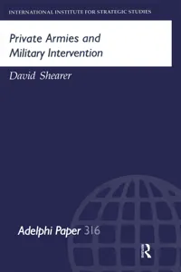 Private Armies and Military Intervention_cover