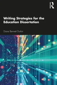 Writing Strategies for the Education Dissertation_cover