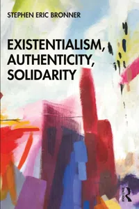Existentialism, Authenticity, Solidarity_cover