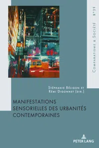 Manifestations sensorielles des urbanités contemporaines_cover