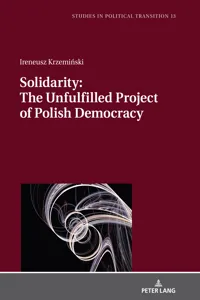 Solidarity: The Unfulfilled Project of Polish Democracy_cover