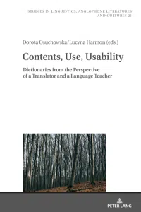 Contents, Use, Usability_cover