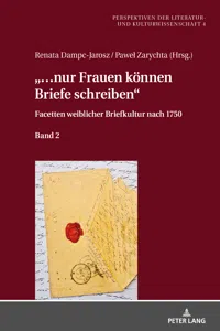 «…nur Frauen können Briefe schreiben»_cover