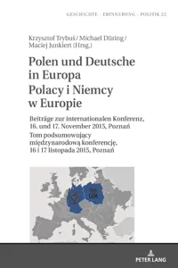 Polen und Deutsche in EuropaPolacy i Niemcy w Europie_cover