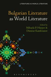 Bulgarian Literature as World Literature_cover