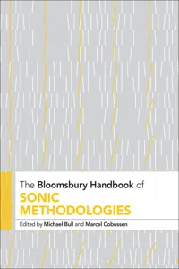 The Bloomsbury Handbook of Sonic Methodologies_cover