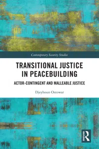 Transitional Justice in Peacebuilding_cover
