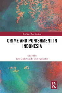 Crime and Punishment in Indonesia_cover