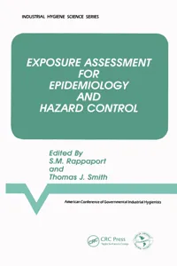 Exposure Assessment for Epidemiology and Hazard Control_cover