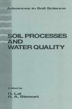 Soil Processes and Water Quality