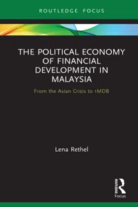 The Political Economy of Financial Development in Malaysia_cover