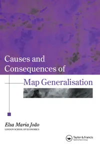 Causes And Consequences Of Map Generalization_cover