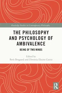 The Philosophy and Psychology of Ambivalence_cover