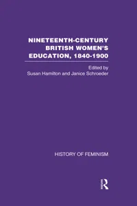 Nineteenth Century British Women's Education, 1840-1900 v6_cover