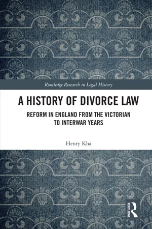 A History of Divorce Law