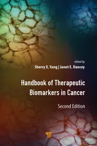 Handbook of Therapeutic Biomarkers in Cancer_cover