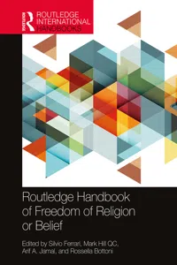 Routledge Handbook of Freedom of Religion or Belief_cover