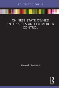 Chinese State Owned Enterprises and EU Merger Control_cover