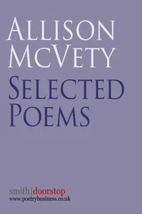 Allison McVety: Selected Poems_cover