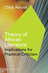 Theory of African Literature_cover